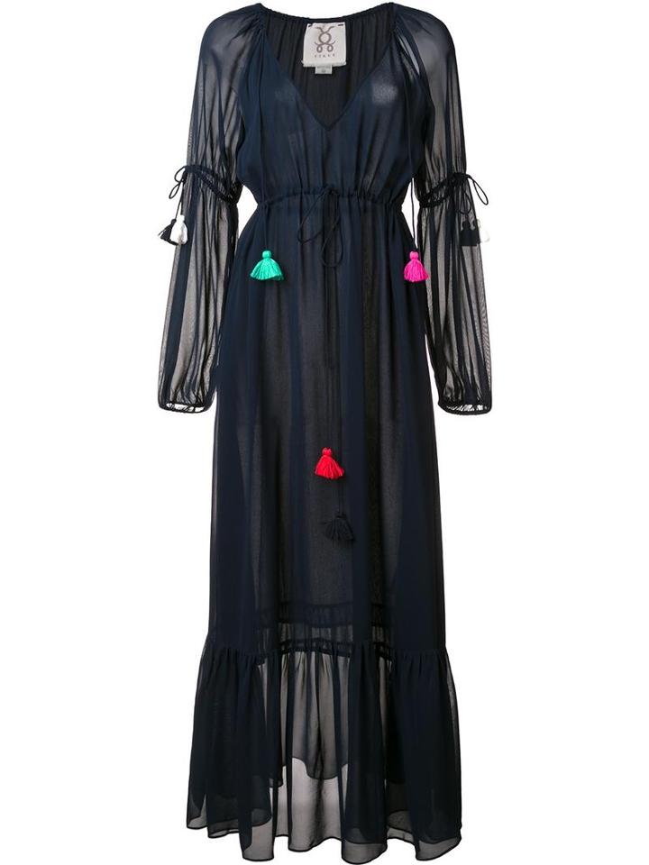 Figue 'nicolette' Dress, Women's, Size: Medium, Blue, Viscose/silk