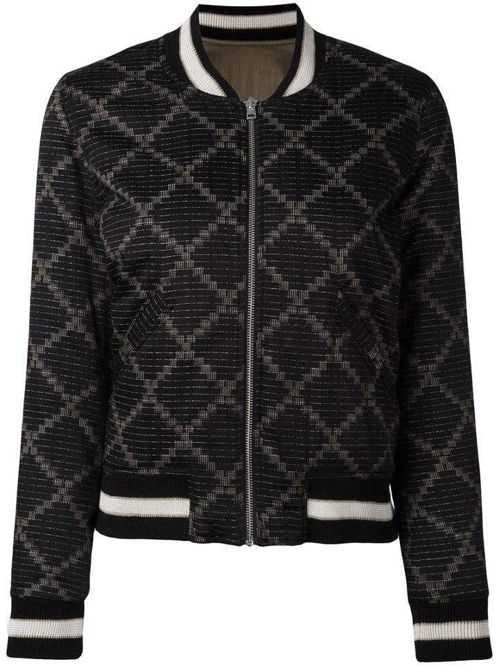 Isabel Marant Étoile - Soft Bomber Jacket - Women - Cotton/polyester/viscose - 40, Black, Cotton/polyester/viscose