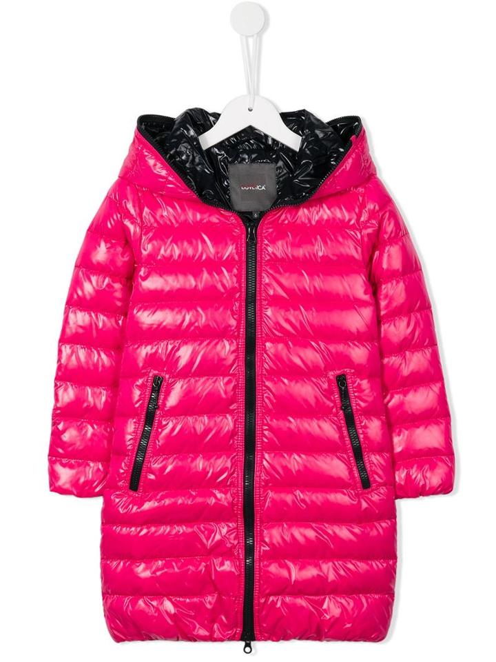 'ace' Padded Coat, Girl's, Size: 6 Yrs, Pink/purple, Duvetica Kids