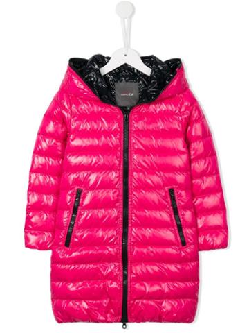 'ace' Padded Coat, Girl's, Size: 6 Yrs, Pink/purple, Duvetica Kids