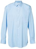Comme Des Garçons Shirt Boys Chest Pocket Shirt, Men's, Size: Xl, Blue, Cotton