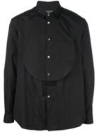 Comme Des Garçons Homme Plus Cut Out Front Shirt - Black