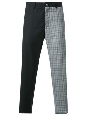 Wan Hung Cheung Two-tone Trousers