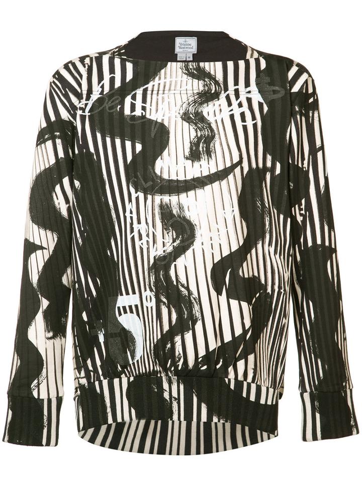 Vivienne Westwood Man Polka Sweatshirt, Men's, Size: Xl, Black, Cotton