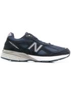 New Balance 990v4 Lace-up Sneakers - Blue