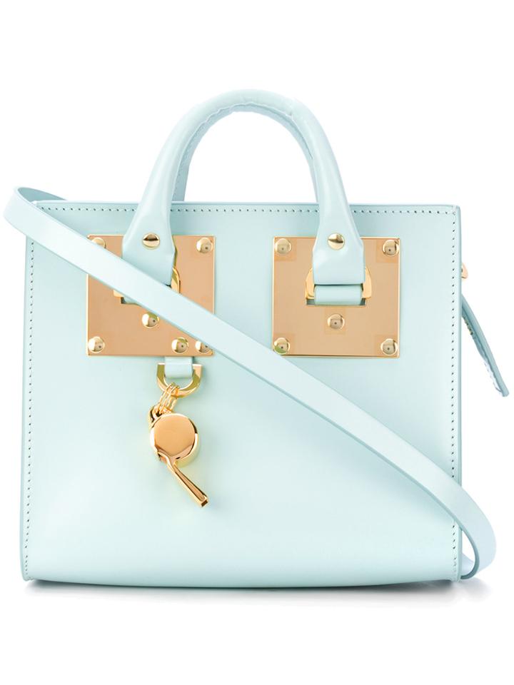 Sophie Hulme Albion Box Tote - Blue