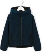 Finger In The Nose Hooded Zipped Jacket, Boy's, Size: 8 Yrs, Blue