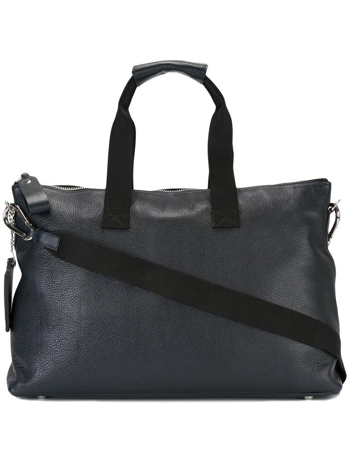Golden Goose Deluxe Brand Top Handle Tote, Adult Unisex, Blue, Leather
