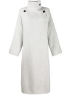 Isabel Marant Wrap Coat - Grey