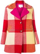 Etro Check Jacket - Red