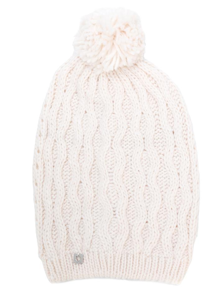 Twin-set - Jewel Embellished Bow Beanie - Women - Acrylic - One Size, White, Acrylic