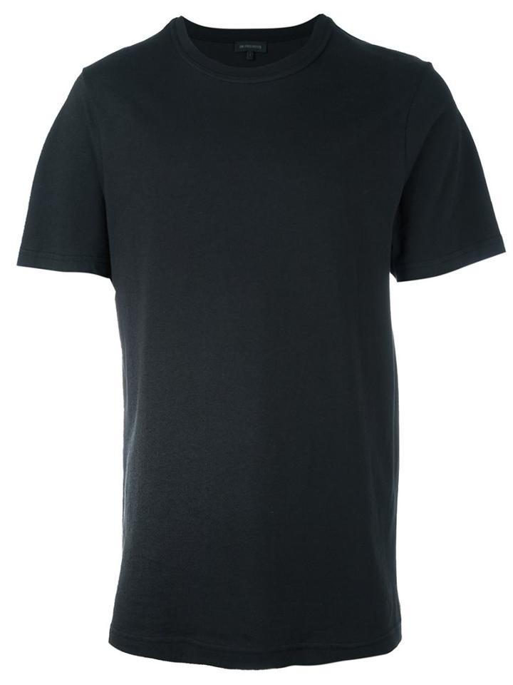 Ann Demeulemeester Grise Classic T-shirt, Men's, Size: Small, Black, Cotton/cashmere