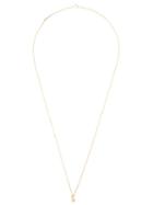 Lauren Klassen Padlock Necklace, Women's, Metallic, 14kt Gold