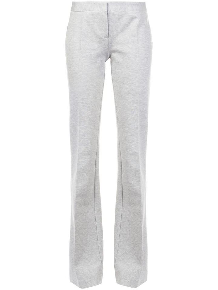 Derek Lam Flared Trousers, Women's, Size: 36, Grey, Polyamide/spandex/elastane/viscose
