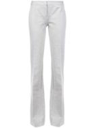 Derek Lam Flared Trousers, Women's, Size: 36, Grey, Polyamide/spandex/elastane/viscose