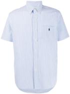 Polo Ralph Lauren Striped Short Sleeve Shirt - Blue