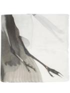 Ottotredici 'single Egret' Scarf, Women's, White, Modal/silk