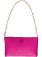 Dolce & Gabbana Small Pink Zip Pouch - Pink & Purple