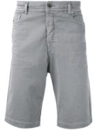 Diesel Black Gold Classic Chino Shorts, Men's, Size: 29, Grey, Cotton/polyester/spandex/elastane