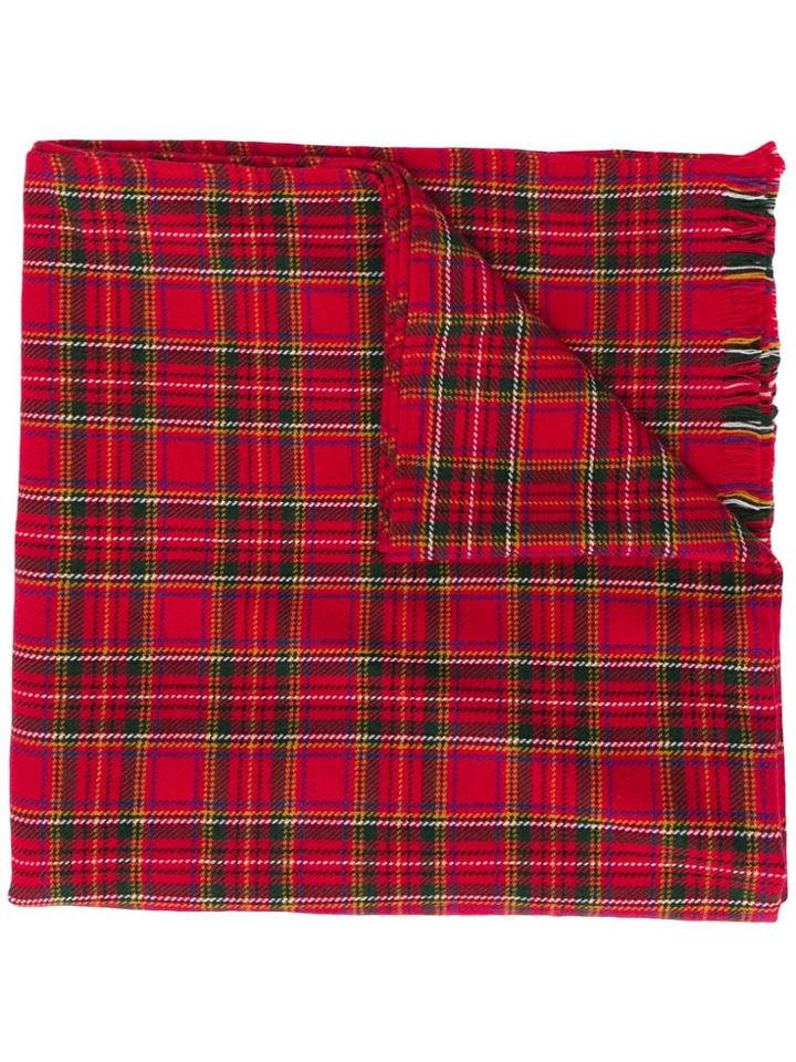 Levi's Tartan Scarf - Red
