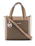 Michael Michael Kors Small Colour Blocked Tote Bag - Neutrals
