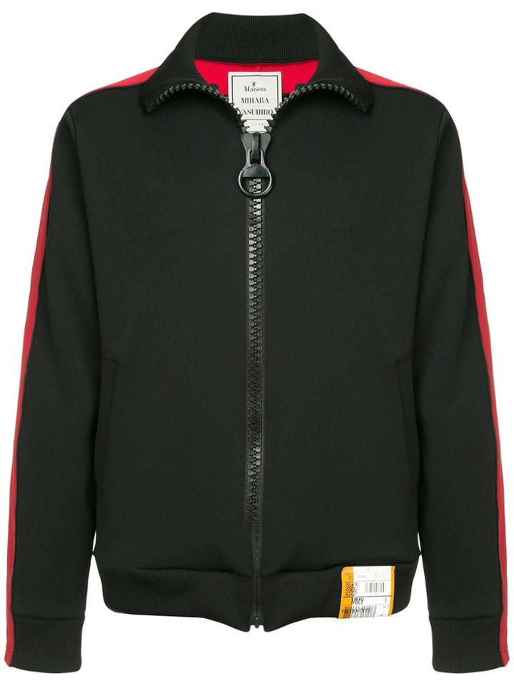 Maison Mihara Yasuhiro Zipped Track Jacket - Black