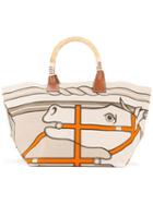 Hermès Pre-owned Sac Steeple Toile Tote Bag - Beige, Brown, Etc