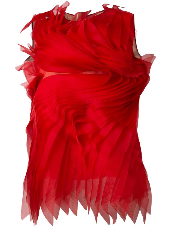 Gianluca Capannolo Isabella Top - Red