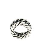 Ugo Cacciatori Chain Link Ring - Metallic