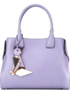 Tod S Cape Tote, Women's, Pink/purple, Leather