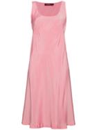 Sies Marjan Sylvie Sleeveless Slip Dress - Pink & Purple