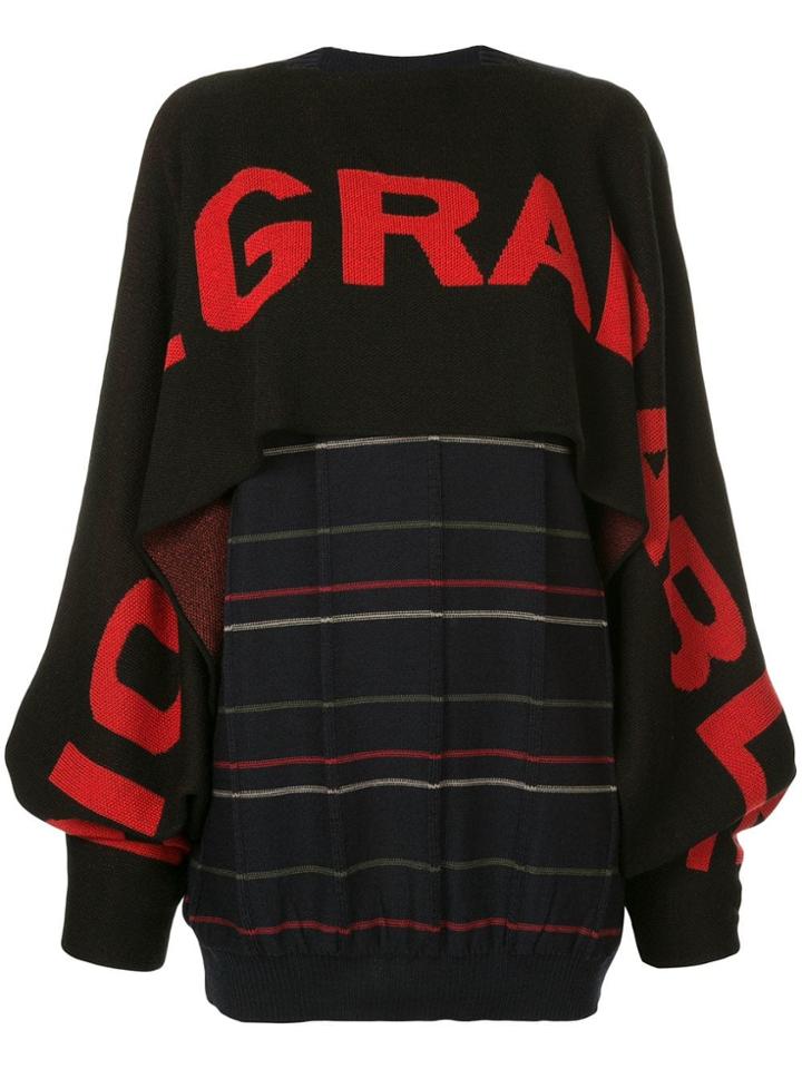 Strateas Carlucci Panel Jumper - Blue