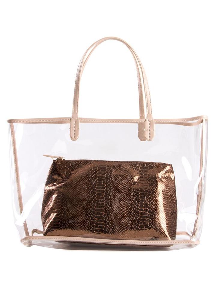 Sub Transparent Shoulder Bag, Women's, Grey