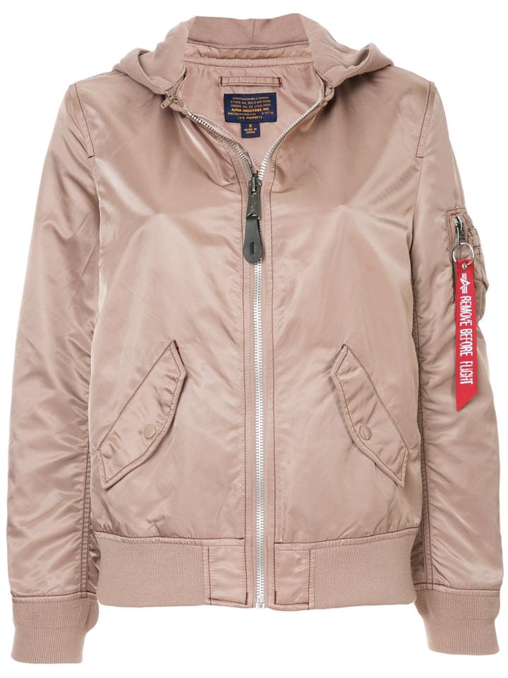 Alpha Industries Natus Bomber Jacket - Brown