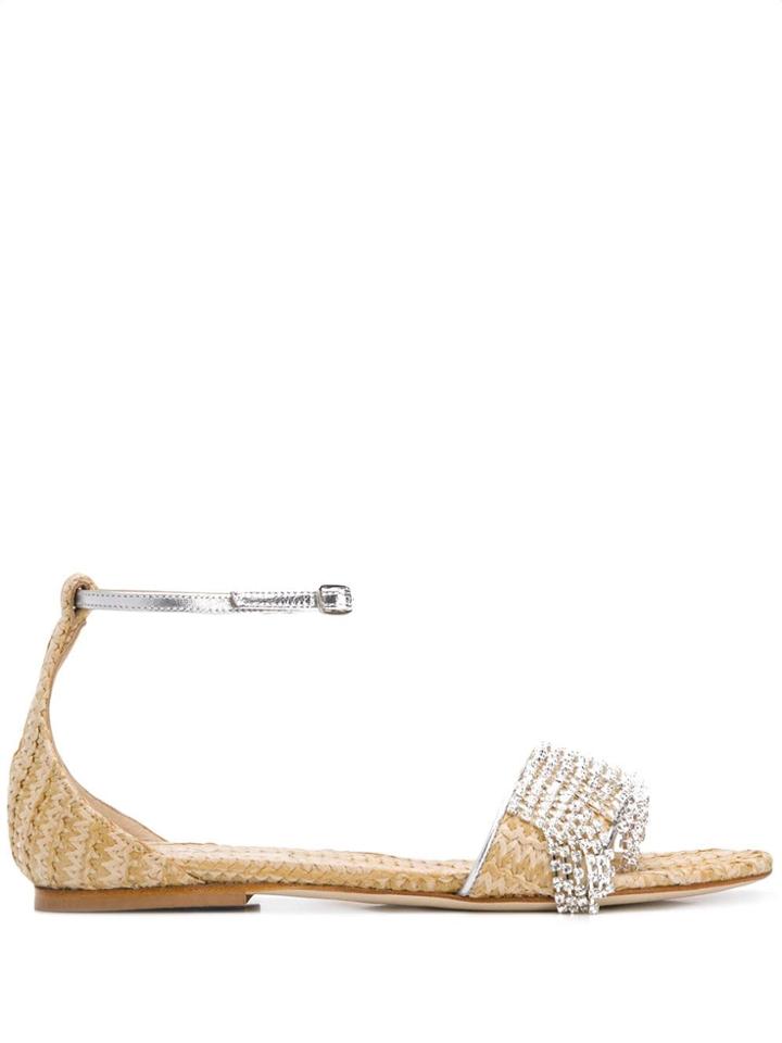 Polly Plume Bella Sand Sandals - Neutrals