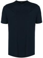 Zanone Fitted Classic T-shirt - Blue