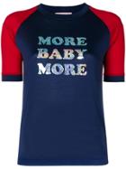 Christopher Kane More Baby More' T-shirt - Blue