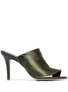 Esteban Cortazar Loop Toe 80 Mules - Green