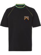 Prada Logo Plaque T-shirt - Black
