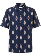 Universal Works Ikat Print Shirt - Blue