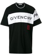 Givenchy Logo Stripe T-shirt - Black