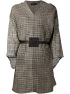 Area Di Barbara Bologna Belted Kimono-style Dress