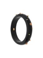 Gas Bijoux Nae Embellished Bangle - Black