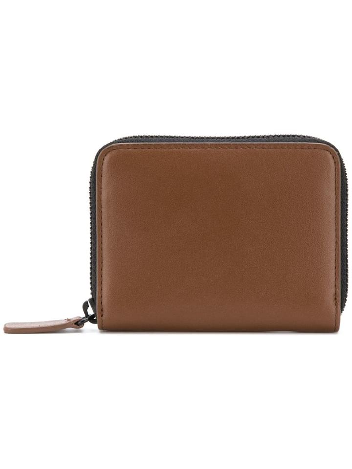 Common Projects Zipped Coin Wallet - Brown
