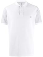 Brunello Cucinelli Contrasting Sleeves Polo Shirt - White