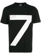 Ea7 Emporio Armani Printed Logo T-shirt - Black