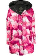 Mr & Mrs Italy Hooded Padded Coat - Pink