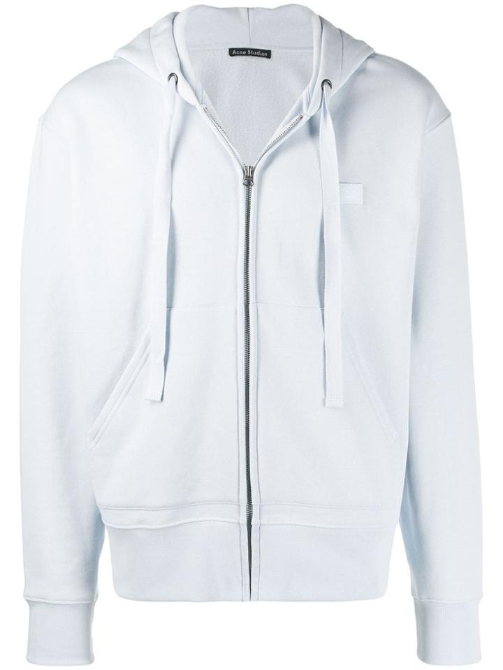 Acne Studios Ferris Zip Face Hoodie - Blue