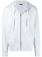 Acne Studios Ferris Zip Face Hoodie - Blue