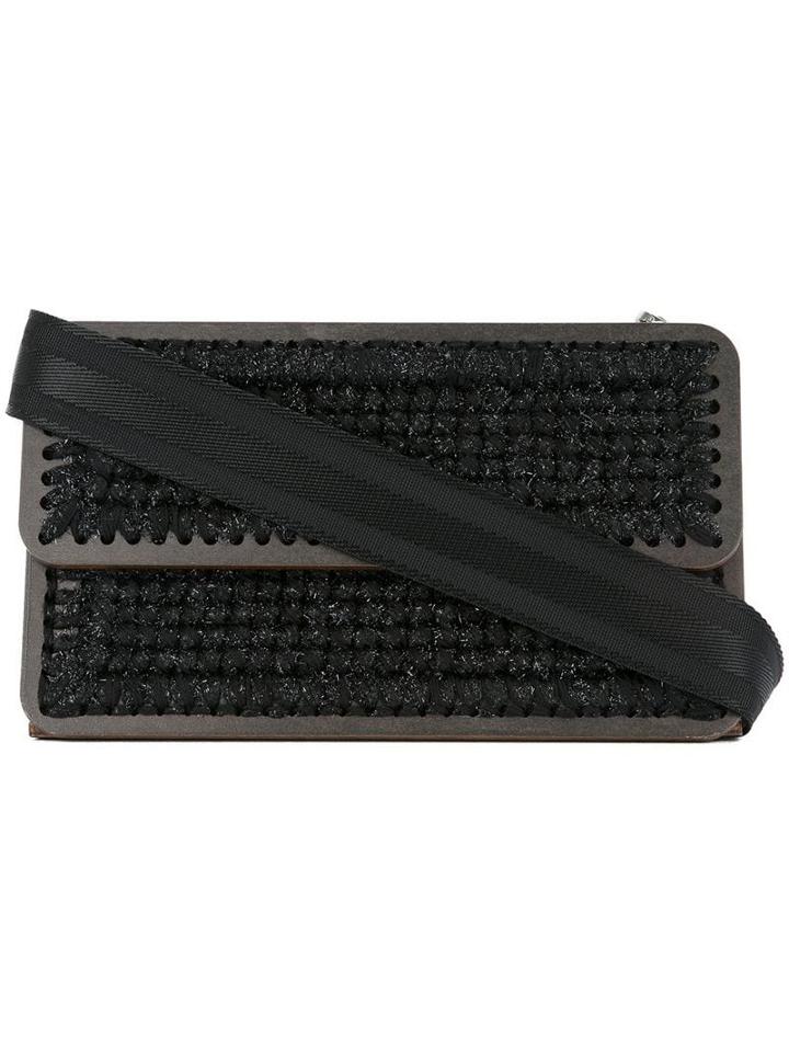 0711 Carradine St. Tropez Shoulder Bag - Black
